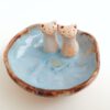 Cuenco con pareja de gatos - Imagen 3